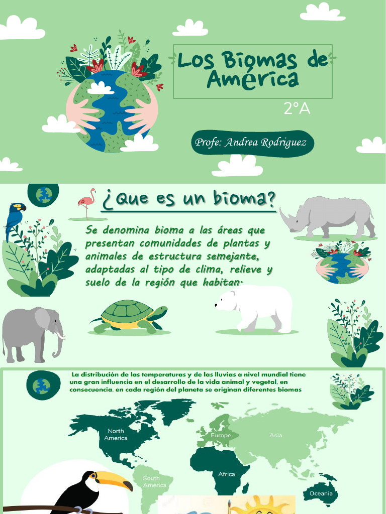Biomas de America 1 | PDF | Desierto | Clima