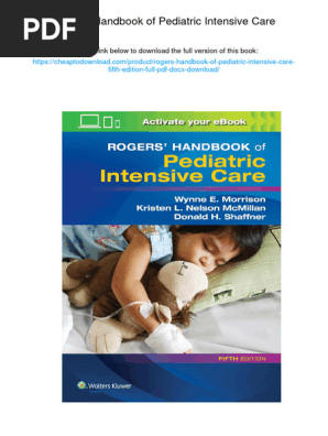 Rogers' Handbook of Pediatric Intensive Care. Fifth Edition