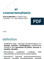 Sinovial Kondromatosis