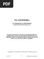 Islamophobia