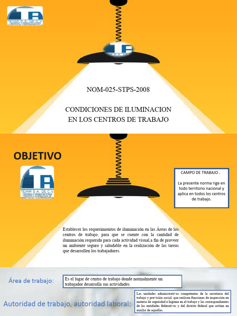 Nom 025 STPS 2008 | PDF | Encendiendo