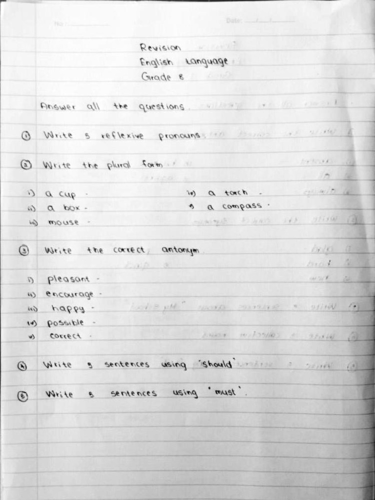 Grade 8 english pdf