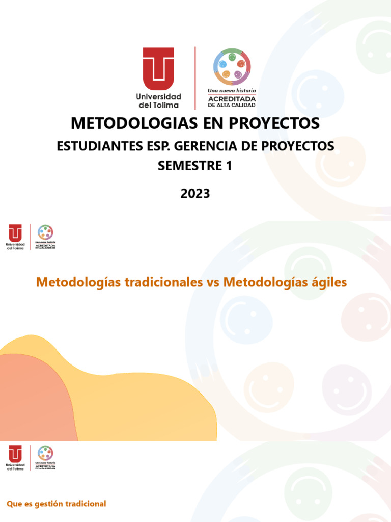 Metodologías de Gestión de Proyectos | PDF | Scrum (desarrollo de ...