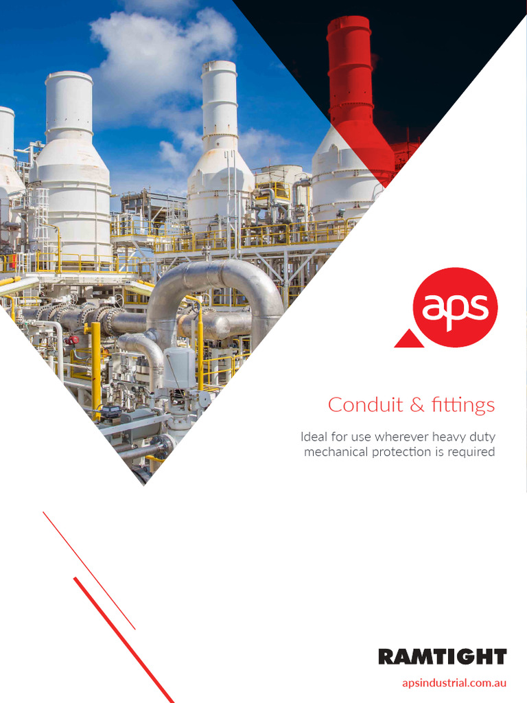 APS Industrial Conduit & Fittings Guide | PDF | Pipe (Fluid Conveyance ...