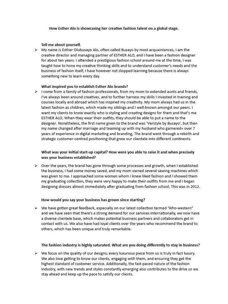 Newsexpress Day Feature Questions | PDF | Fashion | Brand
