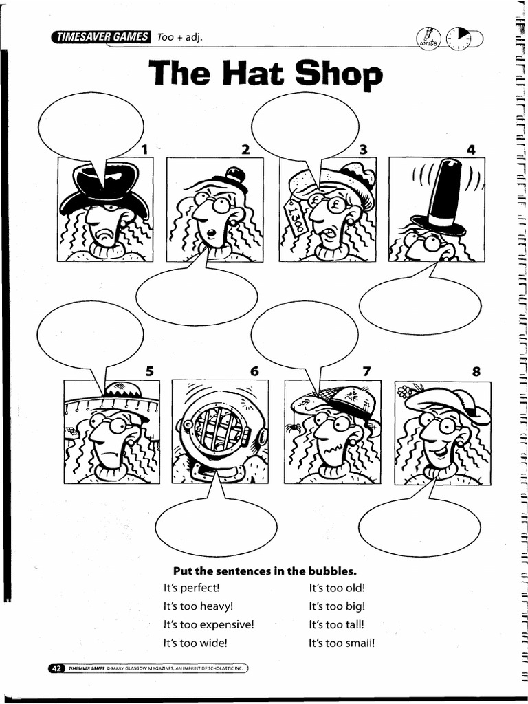 The hat shop pdf