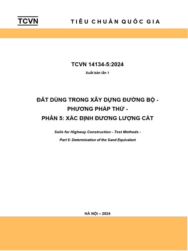 Tcvn 14134 5 2024 mod aashto t176 t d ng trong x y d ng ng b 