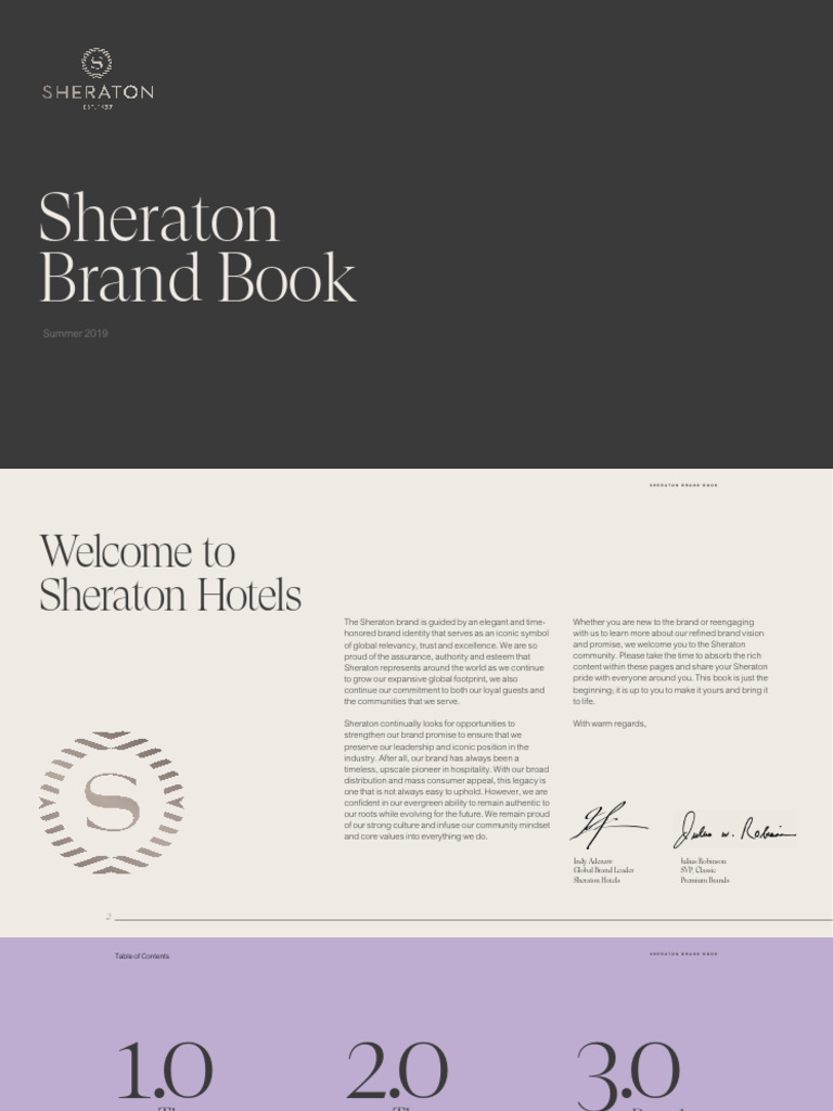 Sheraton Brand Identity Guidelines | PDF | Brand | Logos