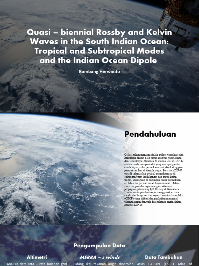 ROSSBY2 - PPTPBBQuasi - Biennial Rossby and Kelvin Waves in | PDF
