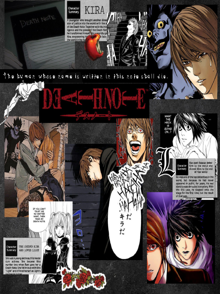 Death Note Moodboard PDF | PDF
