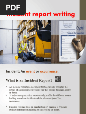 Incident Report