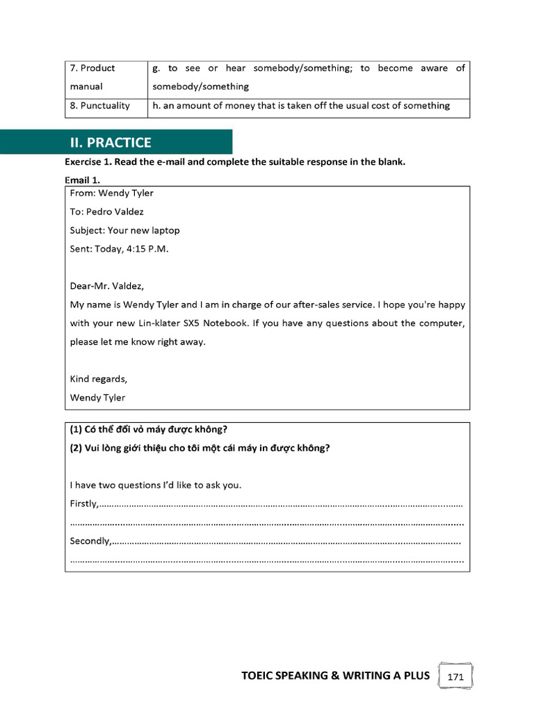 Write A Writen Request | PDF