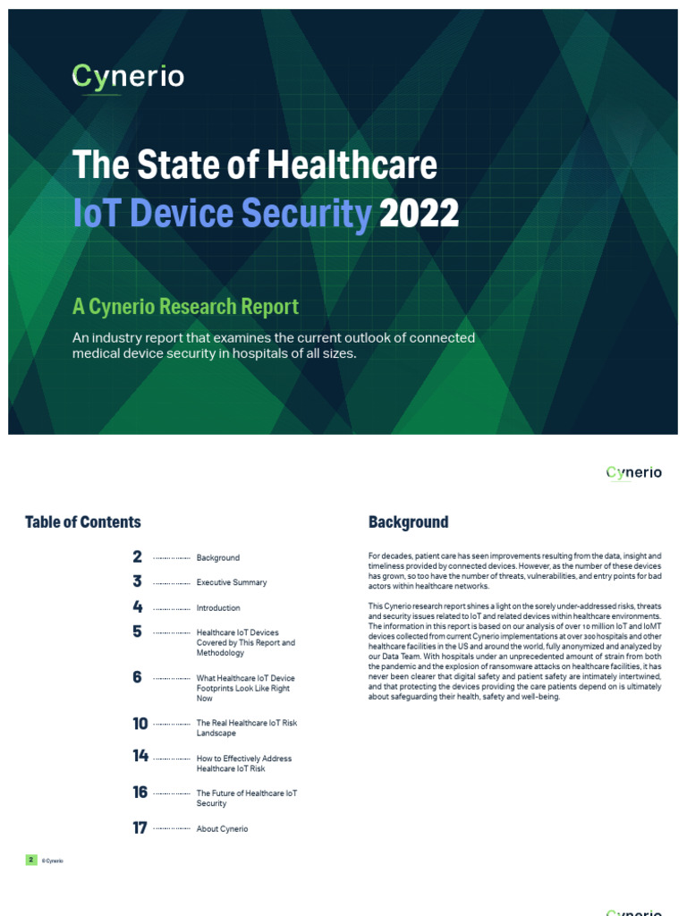 Healthcare IoT Security Best Practices | PDF | Internet Of Things ...
