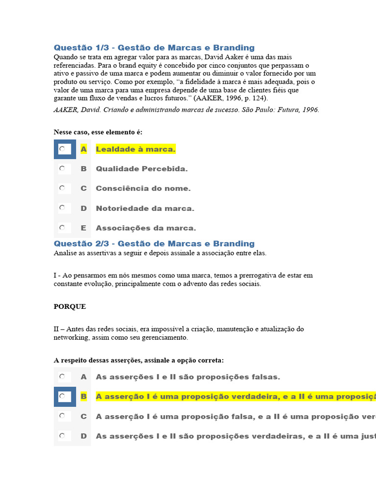 Gestão de Marcas e Branding Essentials | PDF | Gestão de marcas | Marca