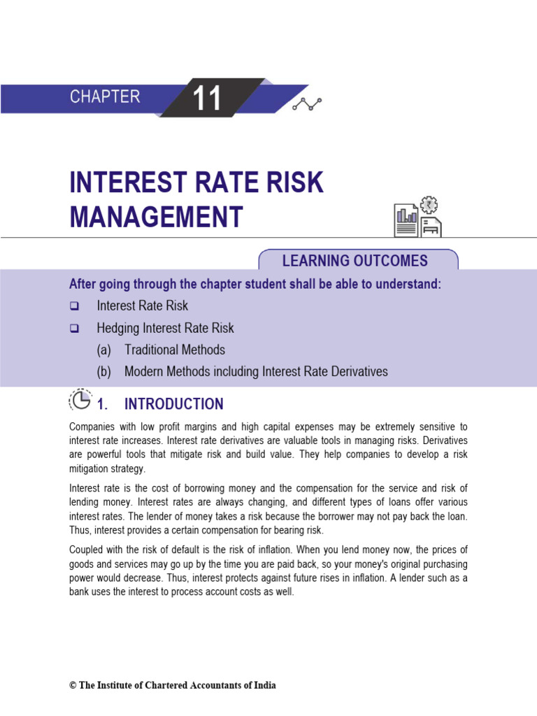 Interest Risk Management Pdf Interest Interest Rates