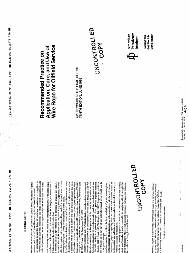 Api 9B | PDF