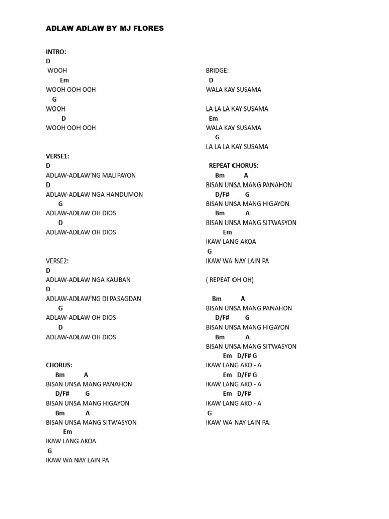 Adlaw Adlaw | PDF