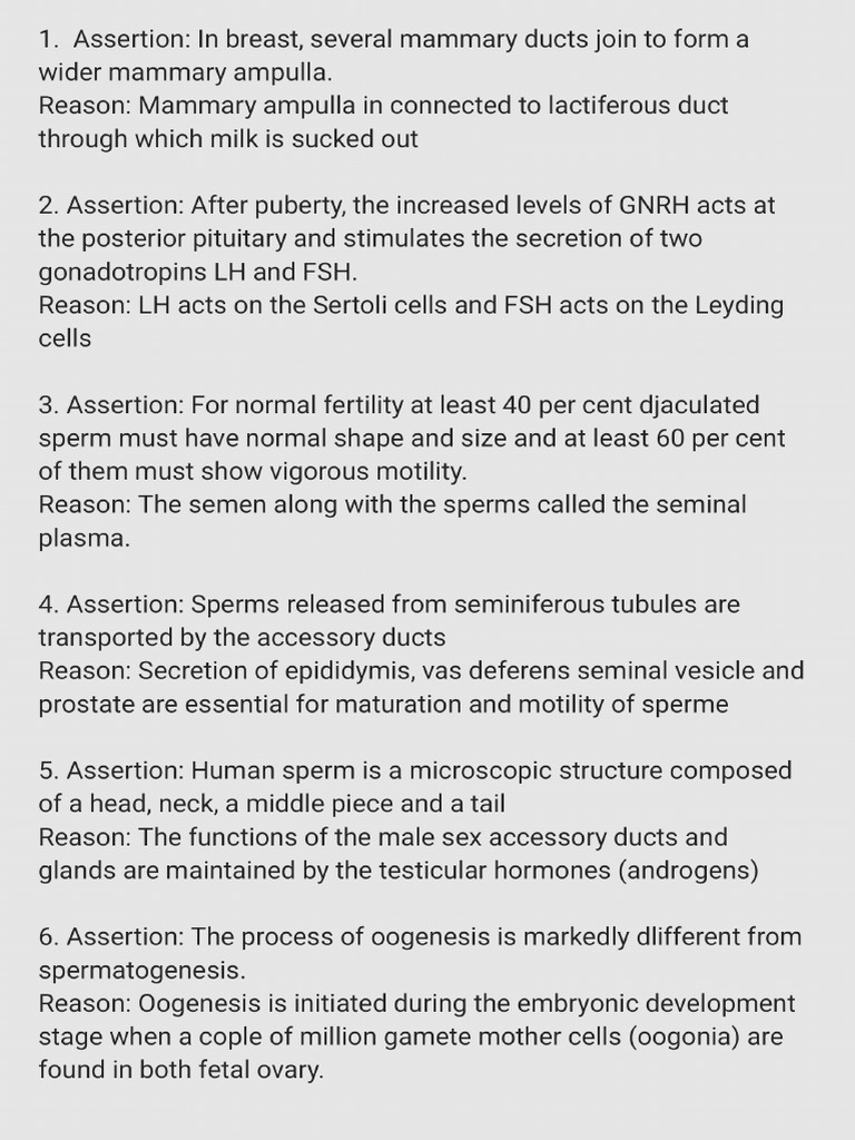 Assertion Reason 240505 140416 | PDF