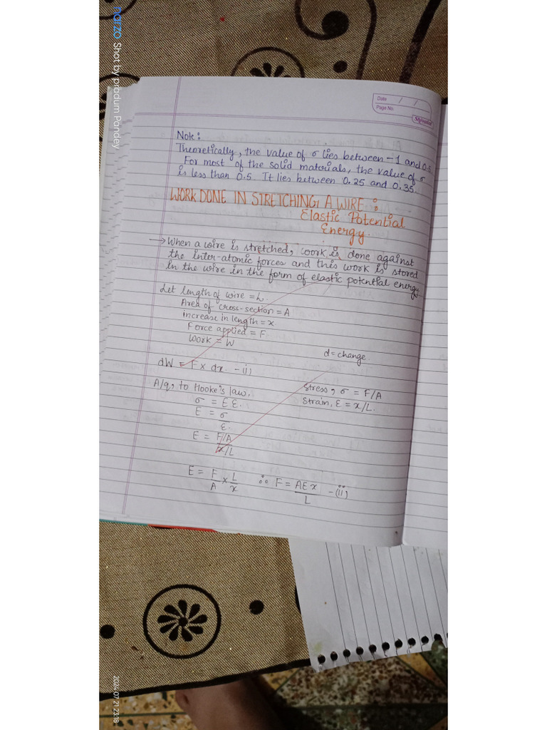 Physics Chapter 13 Important Notes | PDF