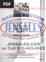 International Farmall McCormick Cub Lo-Boy Tractor Owner's Operator Manual