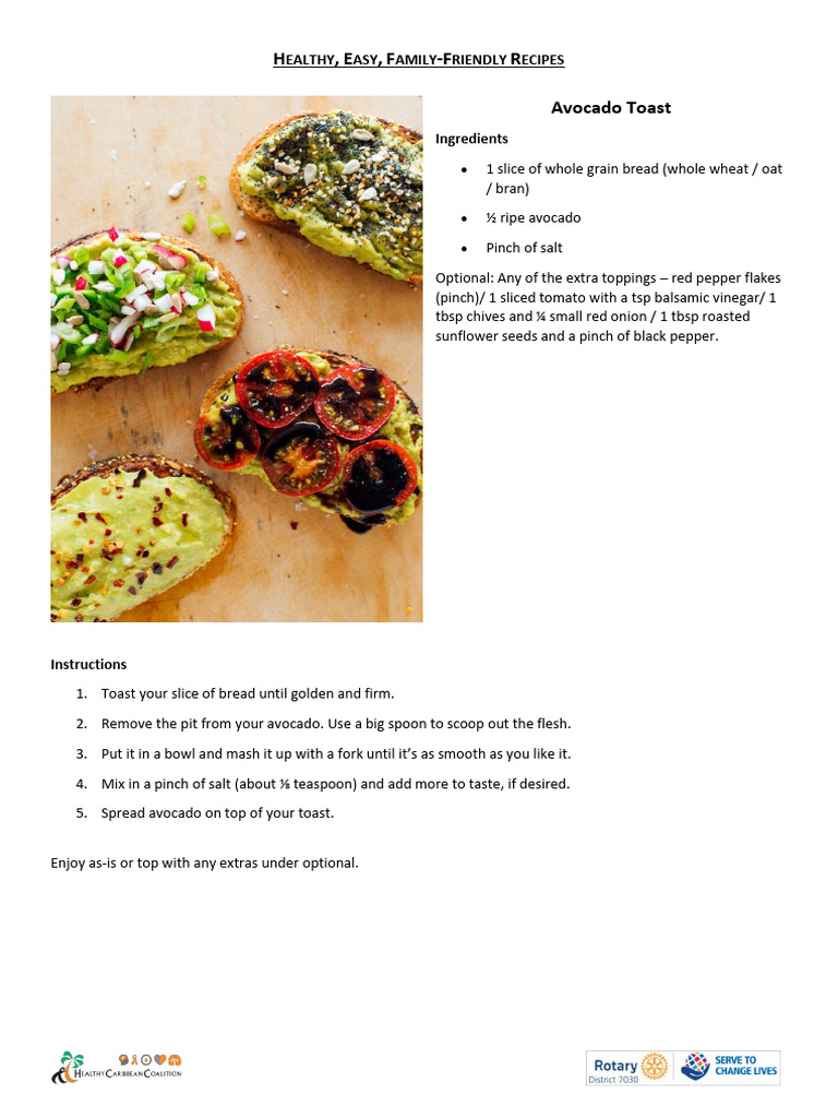 2021 11 18 Healthy Recipes - EAV en | PDF | Pesto | Teaspoon