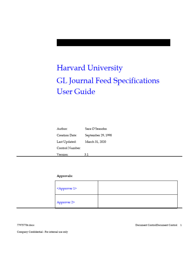 GL Interface Specification | PDF | Computer File | File Format