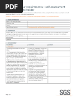 FSC Core Labour Requirements Self-Assessment | PDF | Employment ...