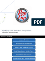 2011 PopCap Mobile Phone Games Presentation