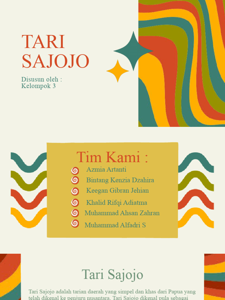 Tari Sajojo | PDF