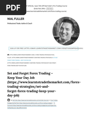 Set and Forget Forex Trading – Keep Your Day Job » Learn To Trad