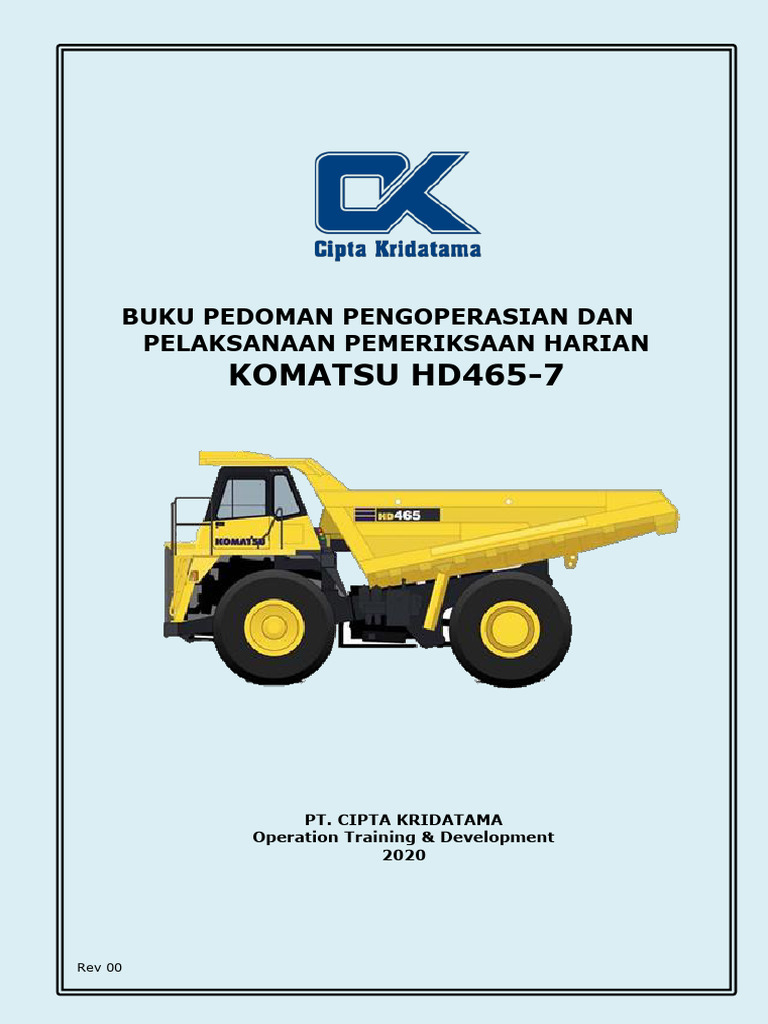 Modul Komatsu HD465-7 | PDF
