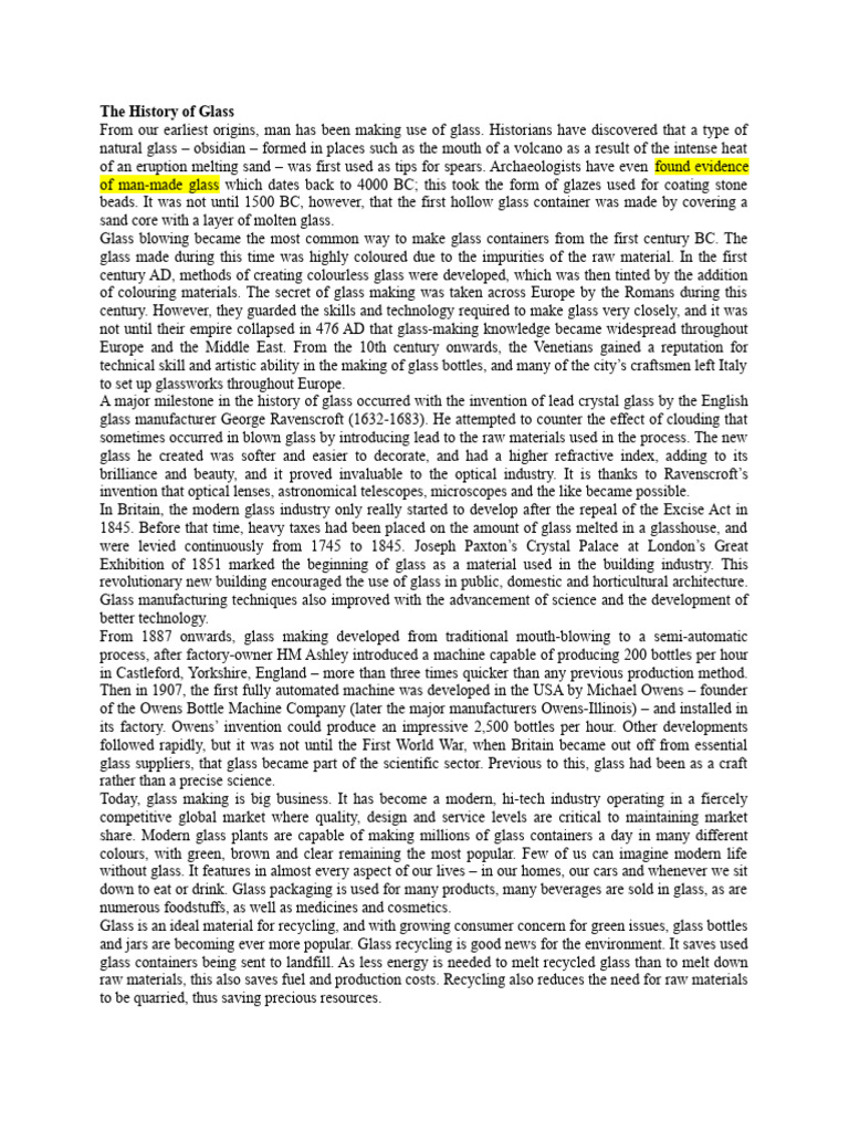 W3 reading practice pdf glasses recycling