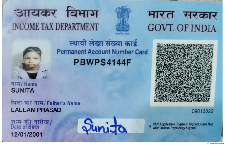 Pan Card | PDF
