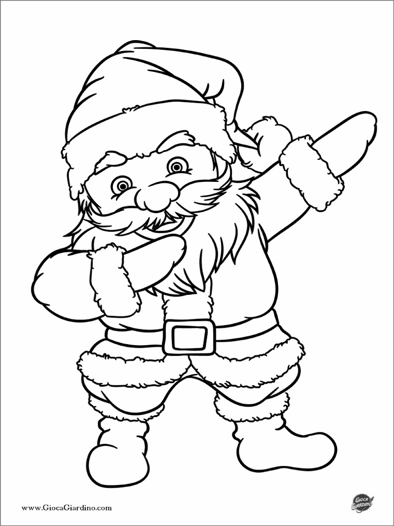 Dabbing Babbo Natale Regalo Babbo Natale Santa Claus Maglietta - Foto 8