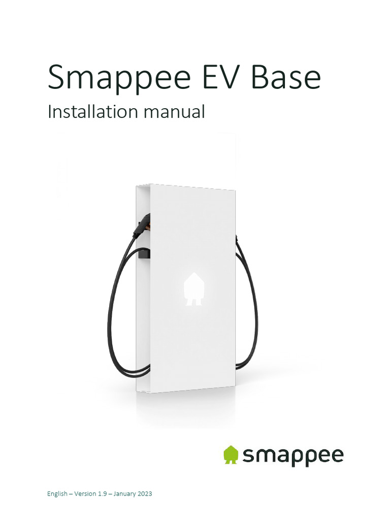 Smappee EVbaseBUSINESS | PDF | Electrical Connector | Screw