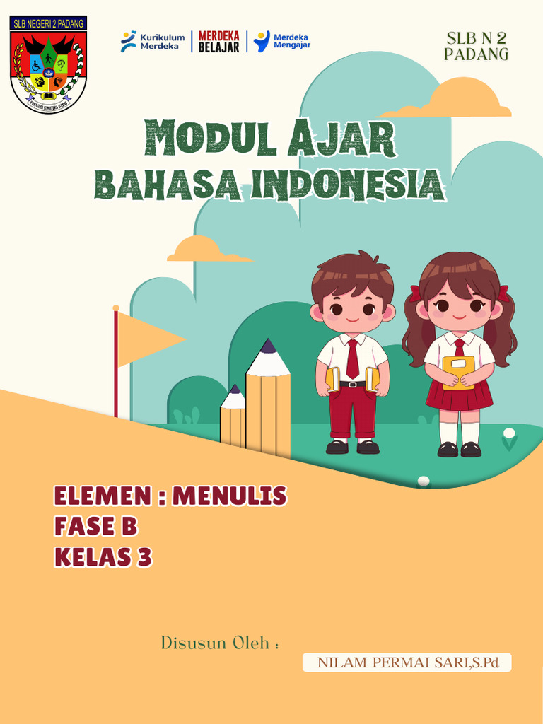 Modul Ajar Bahasa Indonesia Kelas 3 SLB | PDF | Karier & Perkembangan