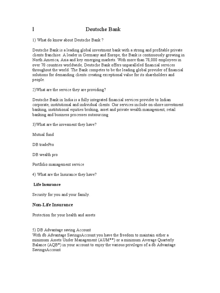 deutsche bank investment banking email format