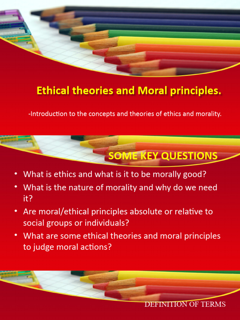 Understanding Ethics and Moral Theories | PDF | Morality | Social ...