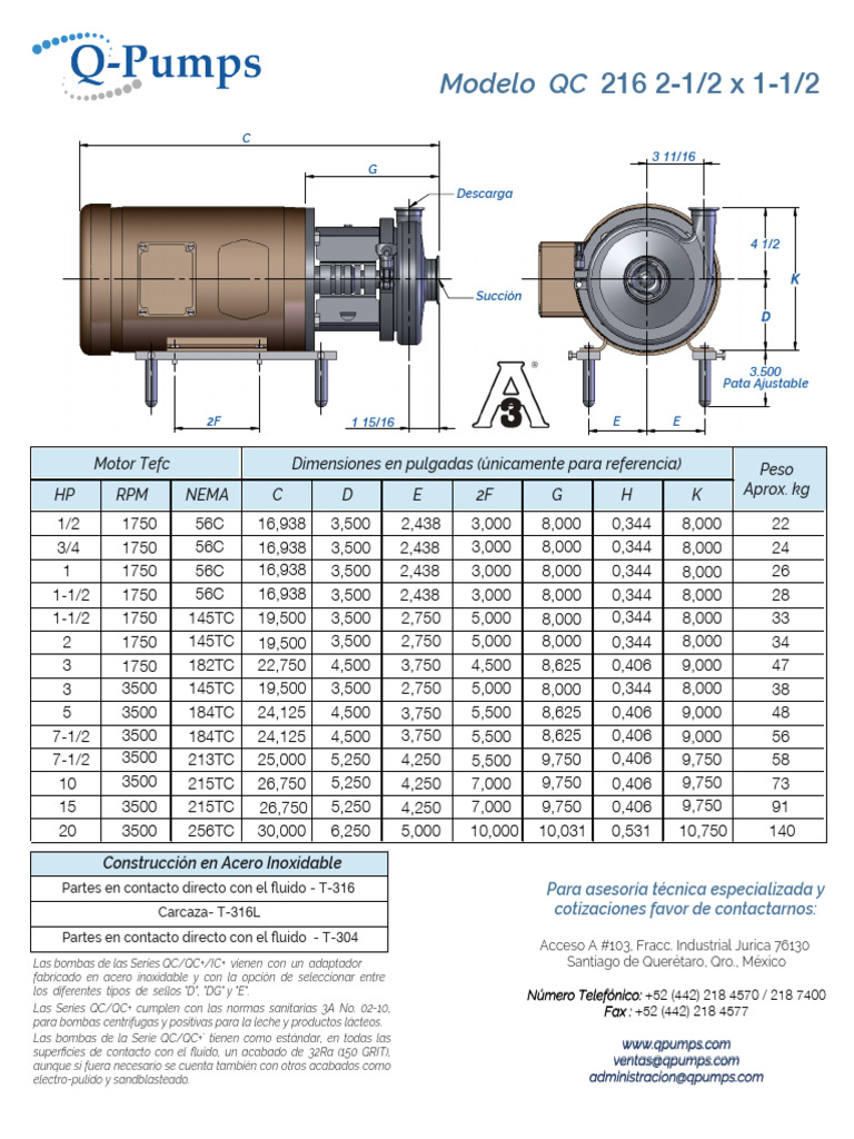 QC-216-2 5x1 5 - ESP | PDF