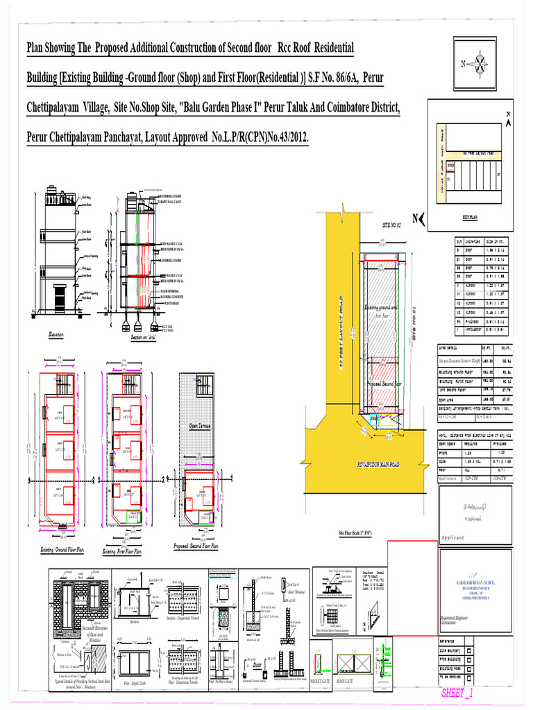 Proposed Second Floor Plan Details | PDF | Tourist Attractions ...