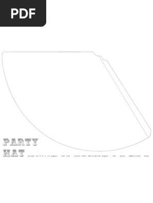 Party Hat Template