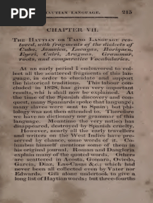 Rafinesque 1836 The Haytian or Taino Language (The American Nations 1)