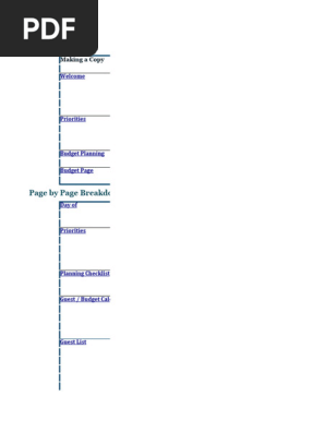 Copy of Wedding Workbook Template
