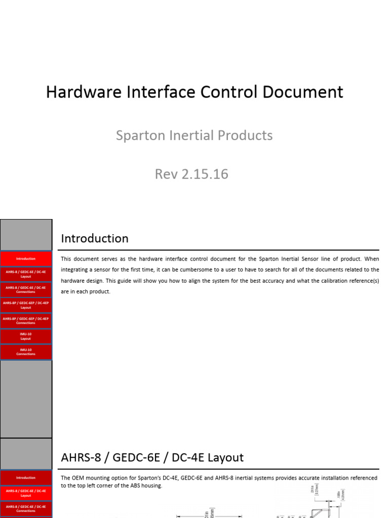 Hardware interface control document ahrs 8 dc 4e gedc 6e pdf