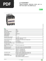 Schneider Contactor Catalogue - 63 | PDF | Electrical Equipment | Wire