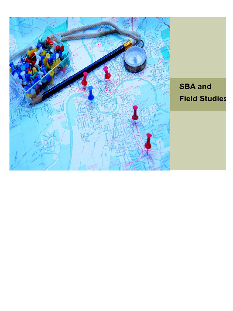 Geography SBA Guide for Students | PDF | Sampling (Statistics) | Chart