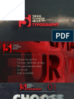 Thing to Know About Typography