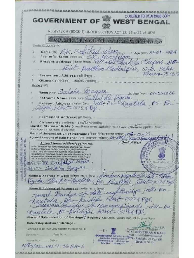 Muslims intelligence overview