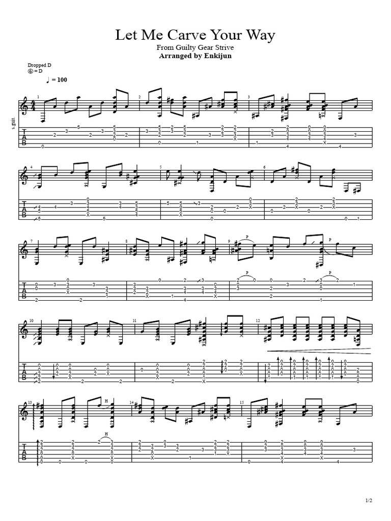 Let Me Carve Your Way | PDF