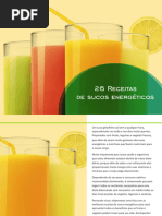 Receitas de Sucos Energéticos